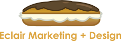 Eclair Marketing + Design Logo Eclair Marketing + Design